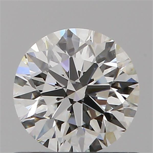 Foto Diamante Natural 0.59 quilates, Redondo , Color H, claridad VS1 y certificado GIA de