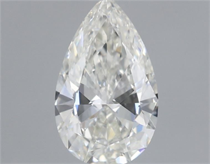 Picture of Natural Diamond 0.50 Carats, Pear with  Cut, I Color, VS1 Clarity and Certified by GIA