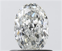 Diamante Natural 0.50 quilates, Ovalado , Color H, claridad VS1 y certificado IGI