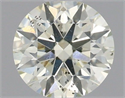 Diamante Natural 0.52 quilates, Redondo , Color K, claridad SI1 y certificado IGI