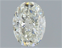 Diamante Natural 0.50 quilates, Ovalado , Color K, claridad SI1 y certificado GIA