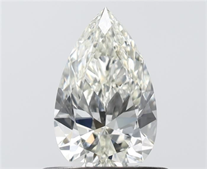 Foto Diamante Natural 0.53 quilates, De pera , Color I, claridad VVS1 y certificado IGI de