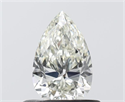 Natural Diamond 0.50 Carats, Pear with  Cut, I Color, VS1 Clarity and Certified by IGI