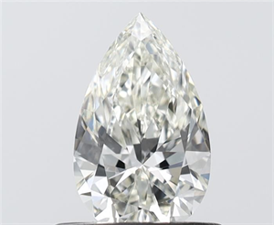 Foto Diamante Natural 0.50 quilates, De pera , Color I, claridad VVS1 y certificado IGI de