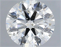 Natural Diamond 1.02 Carats, Round with Excellent Cut, J Color, I1 Clarity and Certified by GIA