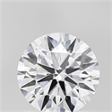 Lab Grown Diamond 1.50 Carats, Round with Ideal Cut, D Color, VS1 Clarity and Certified by IGI