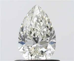 Foto Diamante Natural 0.62 quilates, De pera , Color I, claridad VS1 y certificado IGI de