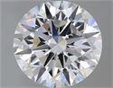 Diamante Natural 2.71 quilates, Redondo , Color E, claridad IF y certificado GIA