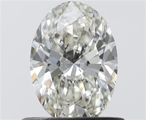 Foto Diamante Natural 0.63 quilates, Ovalado , Color I, claridad VS1 y certificado IGI de
