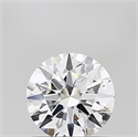 Lab Grown Diamond 1.01 Carats, Round with Ideal Cut, E Color, VS1 Clarity and Certified by IGI