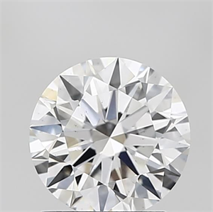 Picture of Lab Grown Diamond 1.71 Carats, Round with Ideal Cut, G Color, VS2 Clarity and Certified by IGI