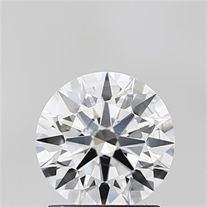 Picture of Lab Grown Diamond 1.55 Carats, Round with Ideal Cut, E Color, SI1 Clarity and Certified by IGI