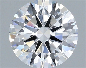 Picture of Lab Grown Diamond 1.03 Carats, Round with Ideal Cut, D Color, VVS2 Clarity and Certified by IGI