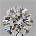 Natural Diamond 0.80 Carats, Round with Excellent Cut, H Color, VS2 Clarity and Certified by GIA