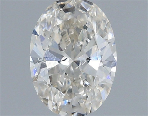 Picture of Natural Diamond 0.50 Carats, Oval with  Cut, H Color, VS2 Clarity and Certified by IGI
