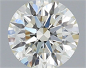 Diamante Natural 0.41 quilates, Redondo , Color K, claridad VVS1 y certificado IGI
