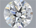 Diamante Natural 0.90 quilates, Redondo , Color F, claridad VS1 y certificado IGI