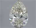 Natural Diamond 2.02 Carats, Pear with  Cut, L Color, VS1 Clarity and Certified by GIA