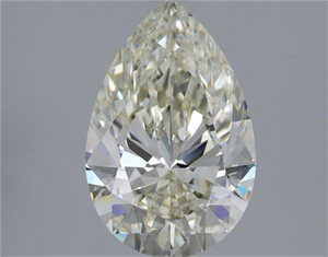 Picture of Natural Diamond 2.02 Carats, Pear with  Cut, L Color, VS1 Clarity and Certified by GIA