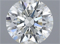 Diamante Natural 0.51 quilates, Redondo , Color H, claridad IF y certificado IGI
