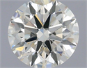 Diamante Natural 0.52 quilates, Redondo , Color J, claridad VS1 y certificado IGI