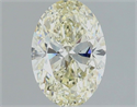 Natural Diamond 1.02 Carats, Oval with  Cut, K Color, VS2 Clarity and Certified by IGI