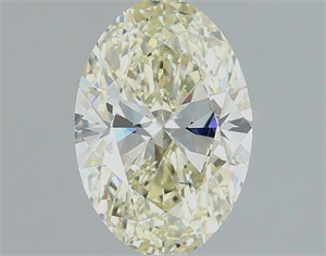 Picture of Natural Diamond 1.02 Carats, Oval with  Cut, K Color, VS2 Clarity and Certified by IGI