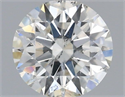 Natural Diamond 0.51 Carats, Round with Excellent Cut, H Color, SI2 Clarity and Certified by IGI