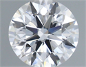 Natural Diamond 0.70 Carats, Round with Excellent Cut, D Color, VVS2 Clarity and Certified by GIA