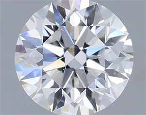 Picture of Natural Diamond 0.70 Carats, Round with Excellent Cut, D Color, SI1 Clarity and Certified by GIA
