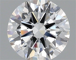 Picture of Natural Diamond 0.70 Carats, Round with Excellent Cut, D Color, VVS2 Clarity and Certified by GIA