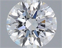 Natural Diamond 0.71 Carats, Round with Excellent Cut, E Color, VVS1 Clarity and Certified by GIA