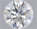 Natural Diamond 0.80 Carats, Round with Excellent Cut, F Color, VS1 Clarity and Certified by GIA