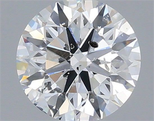 Foto Diamante Natural 0.40 quilates, Redondo , Color D, claridad SI2 y certificado IGI de