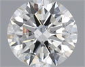 Natural Diamond 0.70 Carats, Round with Excellent Cut, H Color, SI2 Clarity and Certified by IGI