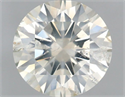 Natural Diamond 1.51 Carats, Round with Excellent Cut, K Color, I1 Clarity and Certified by IGI