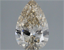 Natural Diamond 0.82 Carats, Pear with  Cut, K Color, VS1 Clarity and Certified by IGI
