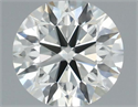 Natural Diamond 0.40 Carats, Round with Excellent Cut, J Color, VS1 Clarity and Certified by IGI