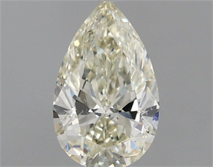 Picture of Natural Diamond 0.70 Carats, Pear with  Cut, J Color, SI2 Clarity and Certified by IGI
