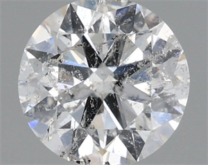 Picture of Natural Diamond 1.17 Carats, Round with Excellent Cut, G Color, I1 Clarity and Certified by IGI