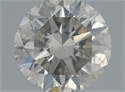 Natural Diamond 0.90 Carats, Round with Very Good Cut, L Color, SI2 Clarity and Certified by IGI