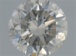 Picture of Natural Diamond 0.90 Carats, Round with Very Good Cut, L Color, SI2 Clarity and Certified by IGI