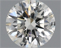 Natural Diamond 1.02 Carats, Round with Excellent Cut, K Color, SI2 Clarity and Certified by GIA