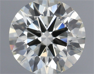Picture of Natural Diamond 1.01 Carats, Round with Excellent Cut, J Color, IF Clarity and Certified by IGI