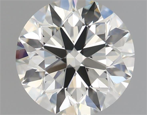 Picture of Natural Diamond 1.21 Carats, Round with Excellent Cut, J Color, VVS1 Clarity and Certified by IGI