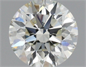 Natural Diamond 1.16 Carats, Round with Excellent Cut, I Color, VVS1 Clarity and Certified by IGI