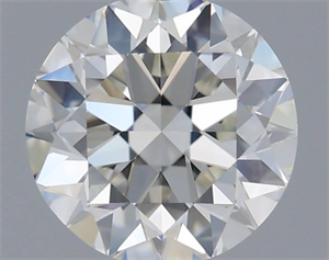 Picture of Natural Diamond 1.00 Carats, Round with Very Good Cut, H Color, VVS2 Clarity and Certified by IGI