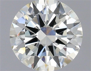 Picture of Natural Diamond 0.90 Carats, Round with Excellent Cut, J Color, VVS2 Clarity and Certified by IGI