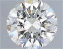 Natural Diamond 0.40 Carats, Round with Excellent Cut, I Color, VS2 Clarity and Certified by IGI