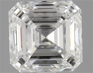 Picture of Natural Diamond 2.01 Carats, Asscher with  Cut, G Color, SI1 Clarity and Certified by GIA